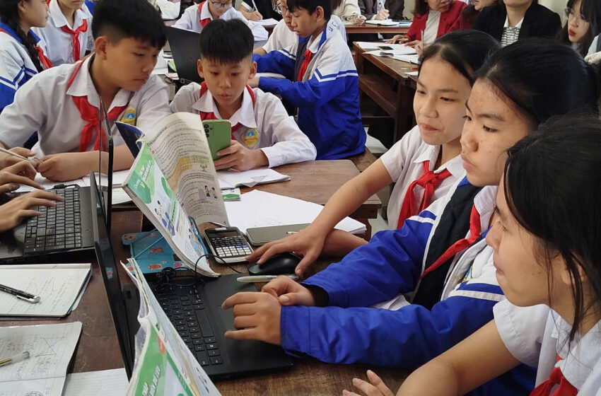  🌐 TÍCH HỢP KĨ NĂNG SỐ TRONG GIẢNG DẠY – BƯỚC ĐI TẤT YẾU TẠI TRƯỜNG THCS TÀO XUYÊN 🌐